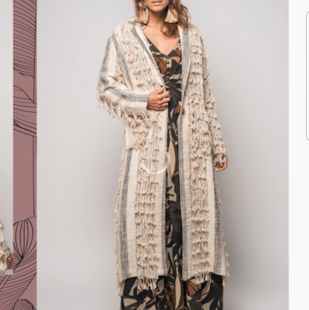 Coat bohemian style